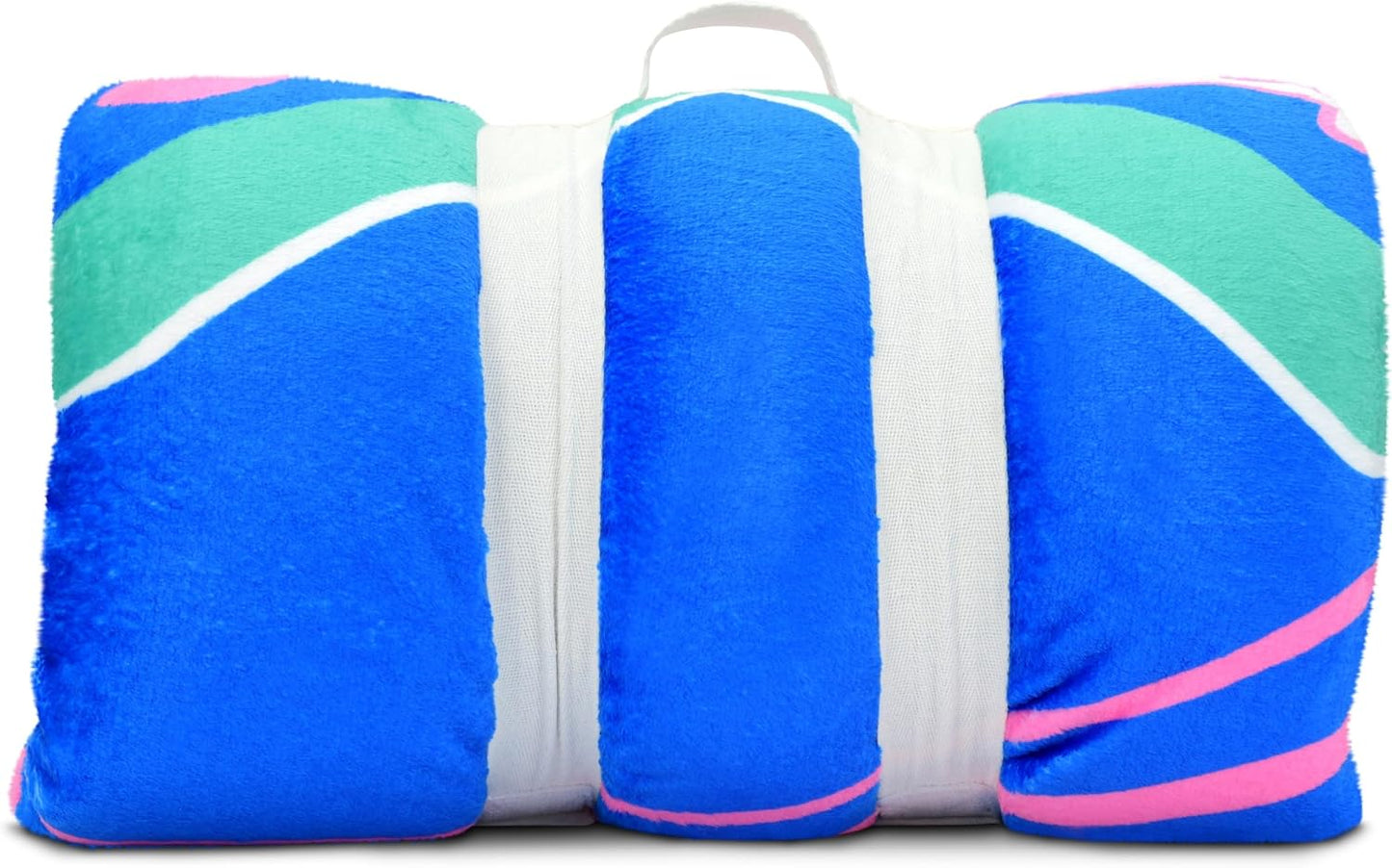 iscream + Theme NYC Silky Soft Fleece and Cozy Sherpa 56" x 60" Reversible Throw Blanket - Apres Ski Club