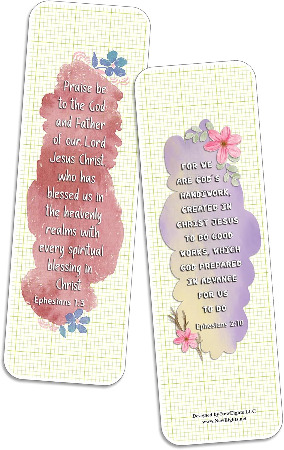 NewEights I Am Who God Says I Am Bookmarks (5-Sets X 6 Cards) - Daily Motivational Card Set – Collection Set Book Page Clippers – Ideal for Church Ministry Gifts for Boys and Girls
