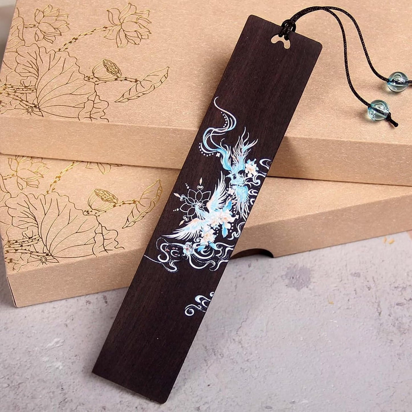 2pcs Wooden Bookmark,Handcrafted Wooden Bookmark for Reading Book Lovers, Natural Wood Vintage Bookmarks Book Accessories,Durable Page Markers for Reading Book Lovers Gift