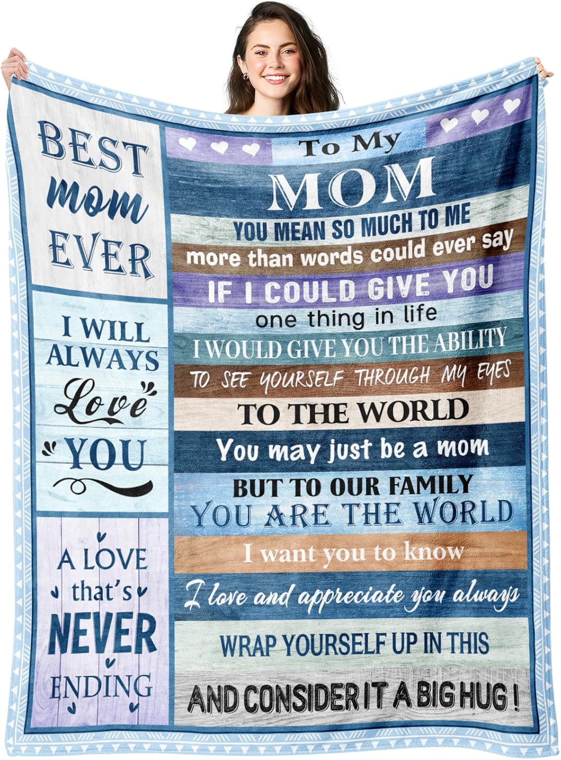 Mom Gifts - Mom Blanket 60"x 50"