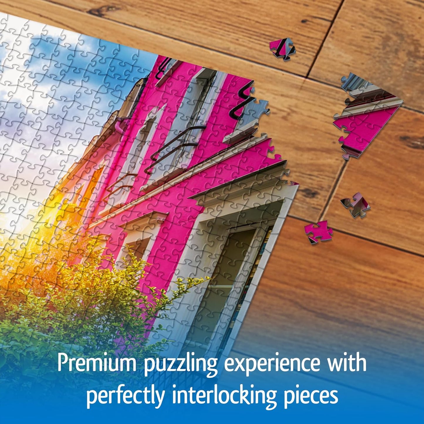 Wonder Forge Rue Cremieux Paris 1000 Piece Jigsaw Puzzle for Adults | Unique, Perfectly-Fitting Pieces | Fun, Vibrant Imagery | Amazon Exclusive