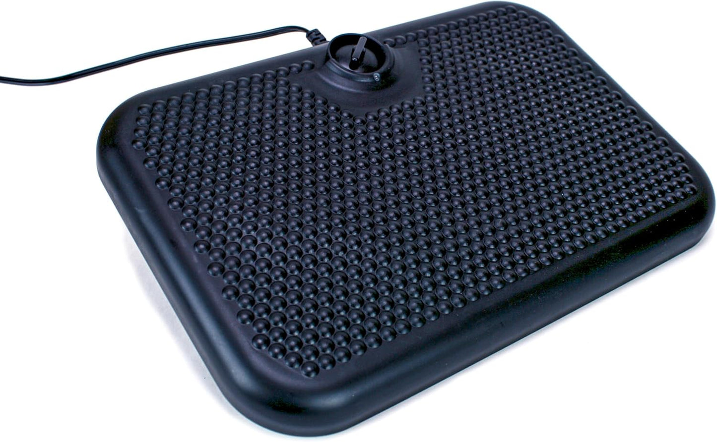 Cozy Products Toasty Toes Foot Warmer, Ergonomic Heated Footrest with 3 Adjustable Positions and 2 Heat Settings, Portable Space Heater, 105 Watts, Black, 12" x 18" x 5"
