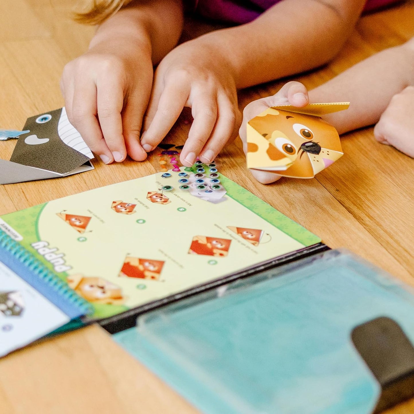 Melissa & Doug On The Go Origami Animals Craft Activity Set - 38 Stickers, 40 Origami Papers