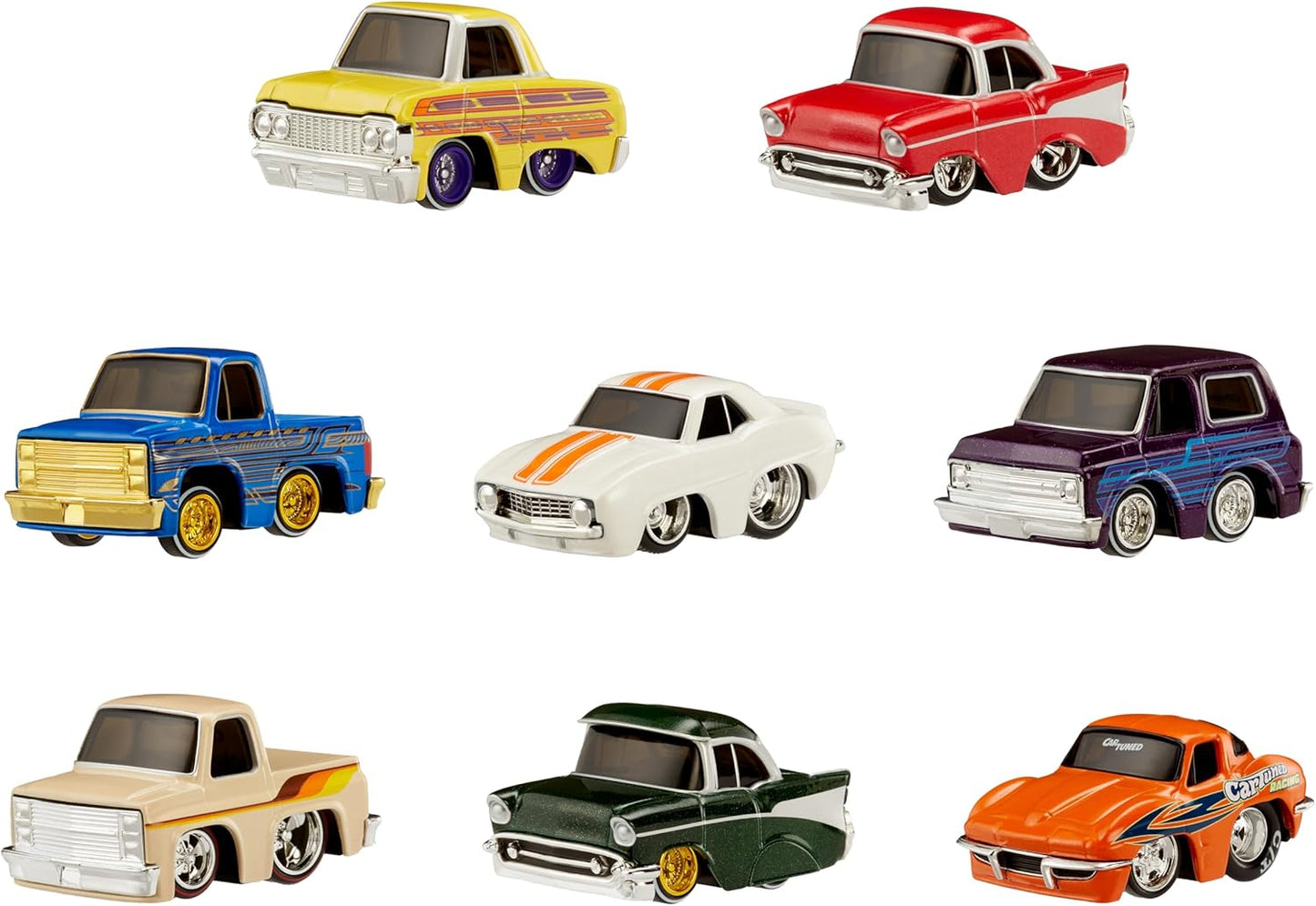 CarTuned Series 3-8 Pack Diecast Vehicles