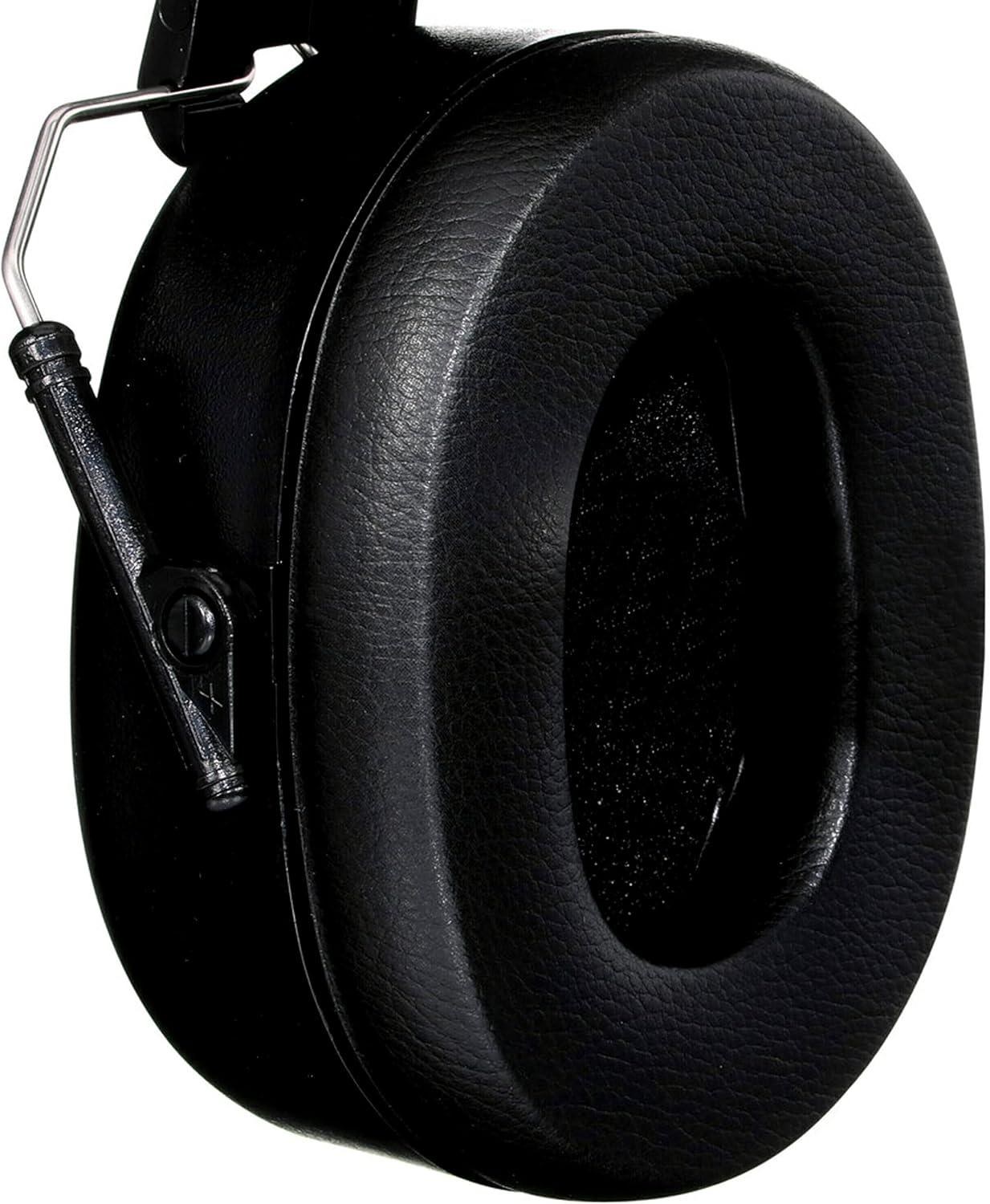 3M Folding Earmuff, Noise Reduction Rating (NRR) 25 dB, Adjustable Ear Muffs, Padded Headband For Comfort, Flexible & Adjustable Headband, Black, One Size Fits Most (90563H1-DC)