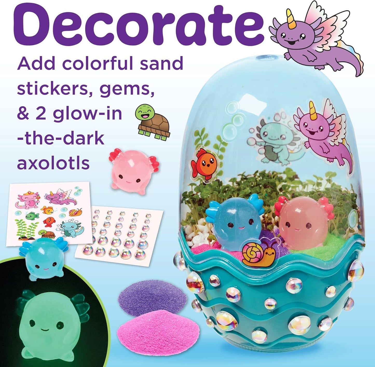 Creativity for Kids Mini Garden: Axolotl