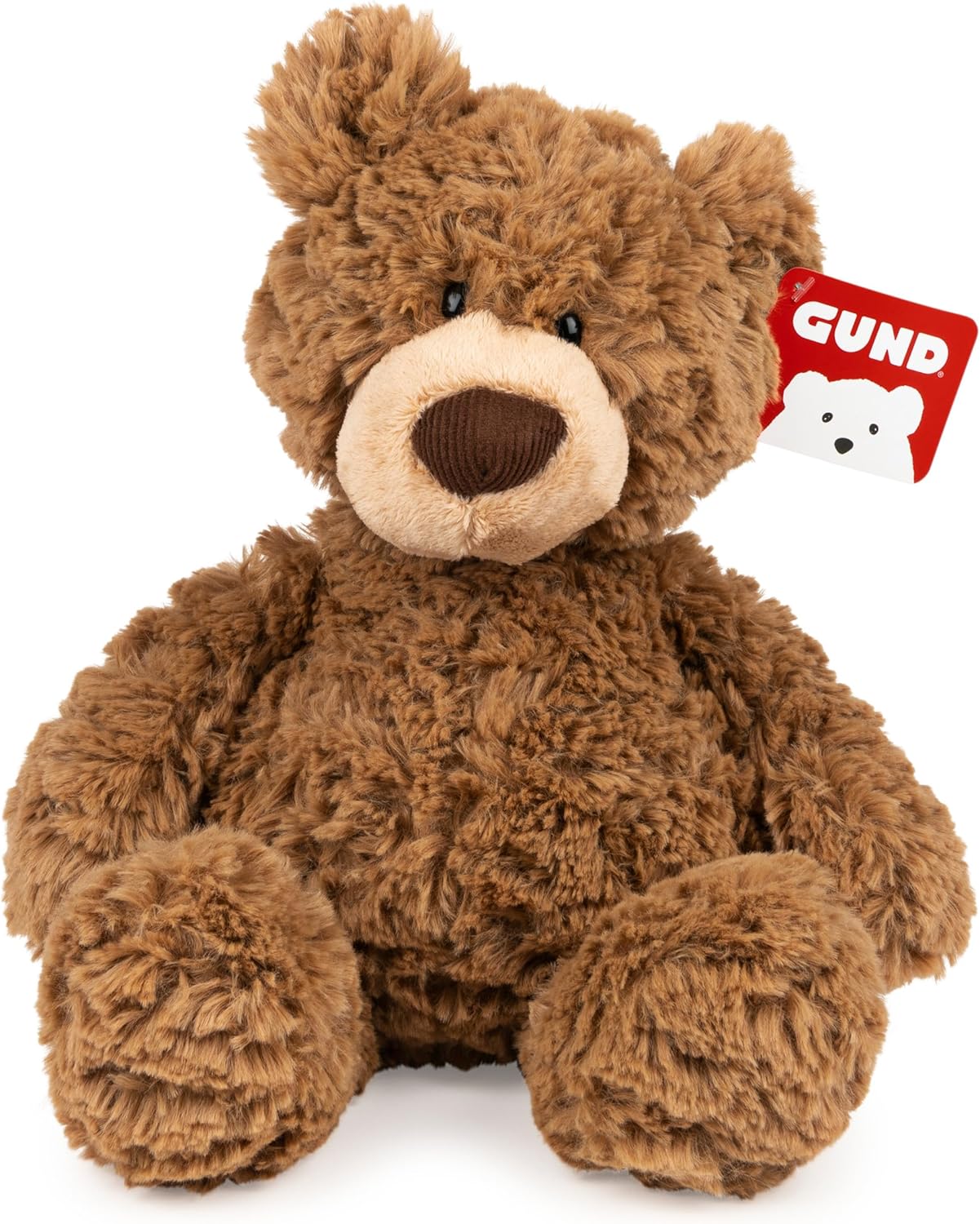 GUND Pinchy Teddy Bear, Premium Stuffed Animal for Ages 1 and Up, Brown, 17”