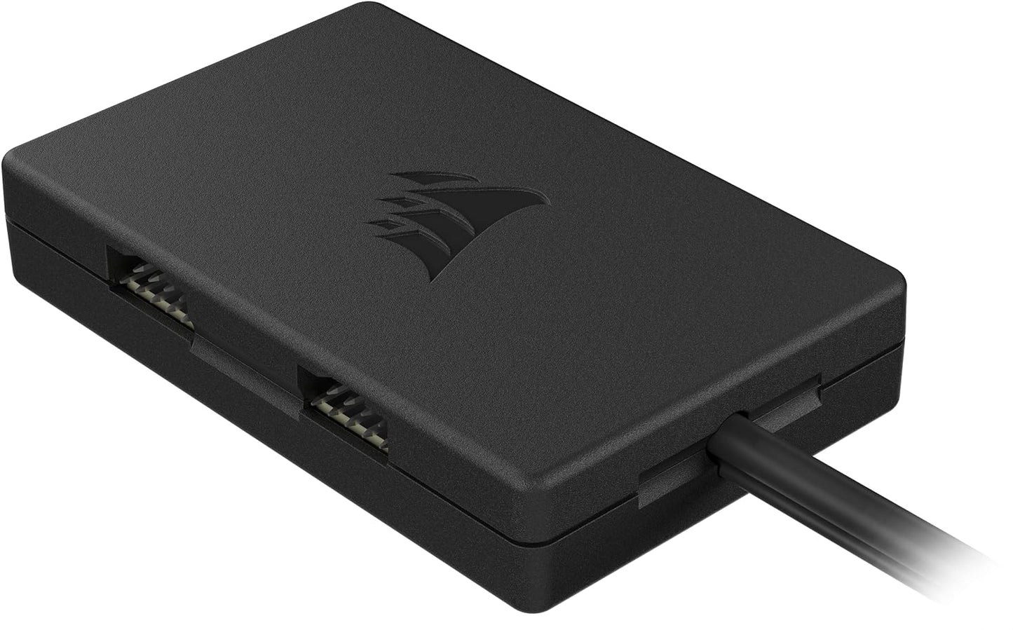 Corsair Internal 4-Port USB 2.0 Hub - 4X 9-Pin USB 2.0 Ports - Easy Magnetic Installation - Compatible with Most Intel® and AMD® Motherboards - Black