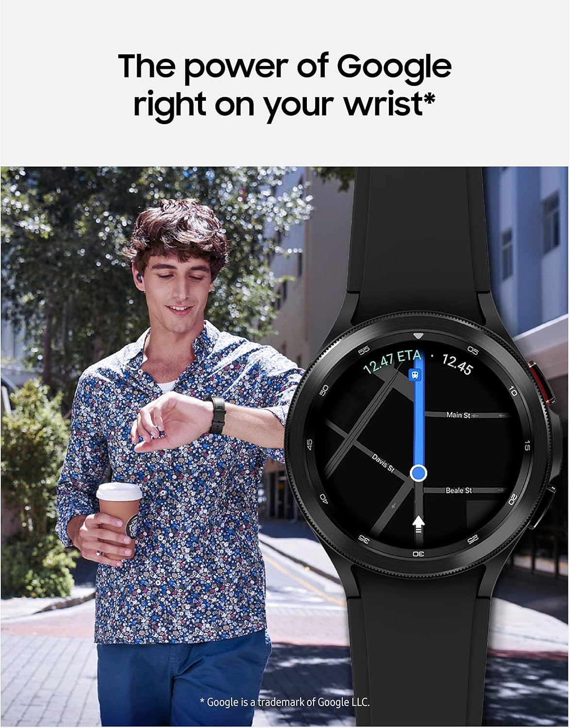 SAMSUNG Galaxy Watch 4 Classic 42mm Smartwatch with ECG Monitor Tracker for Health, Fitness, Running, Sleep Cycles, GPS Fall Detection, Bluetooth, US Version, Black