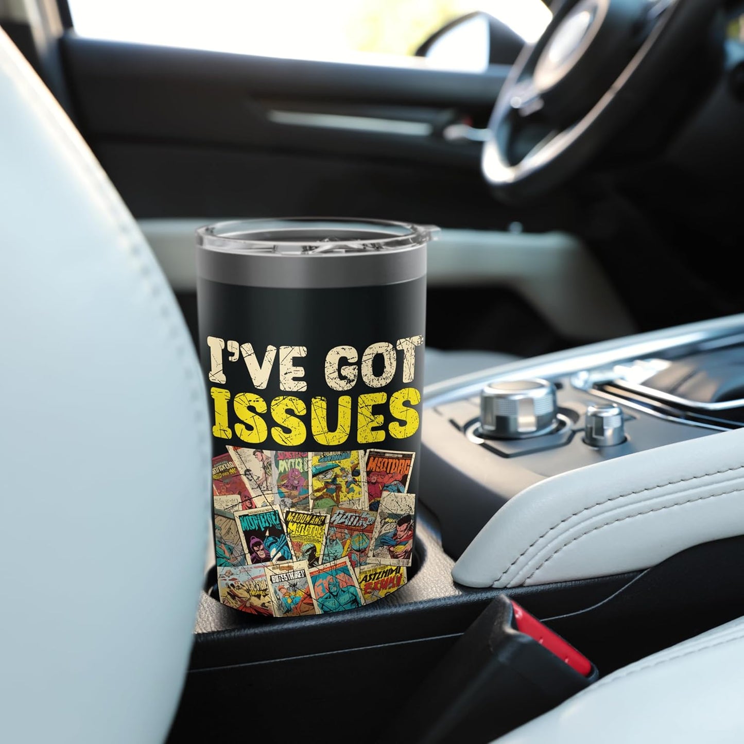 Comic Collector Comic Reader Reading Comic Books Stainless Steel Insulated Tumbler