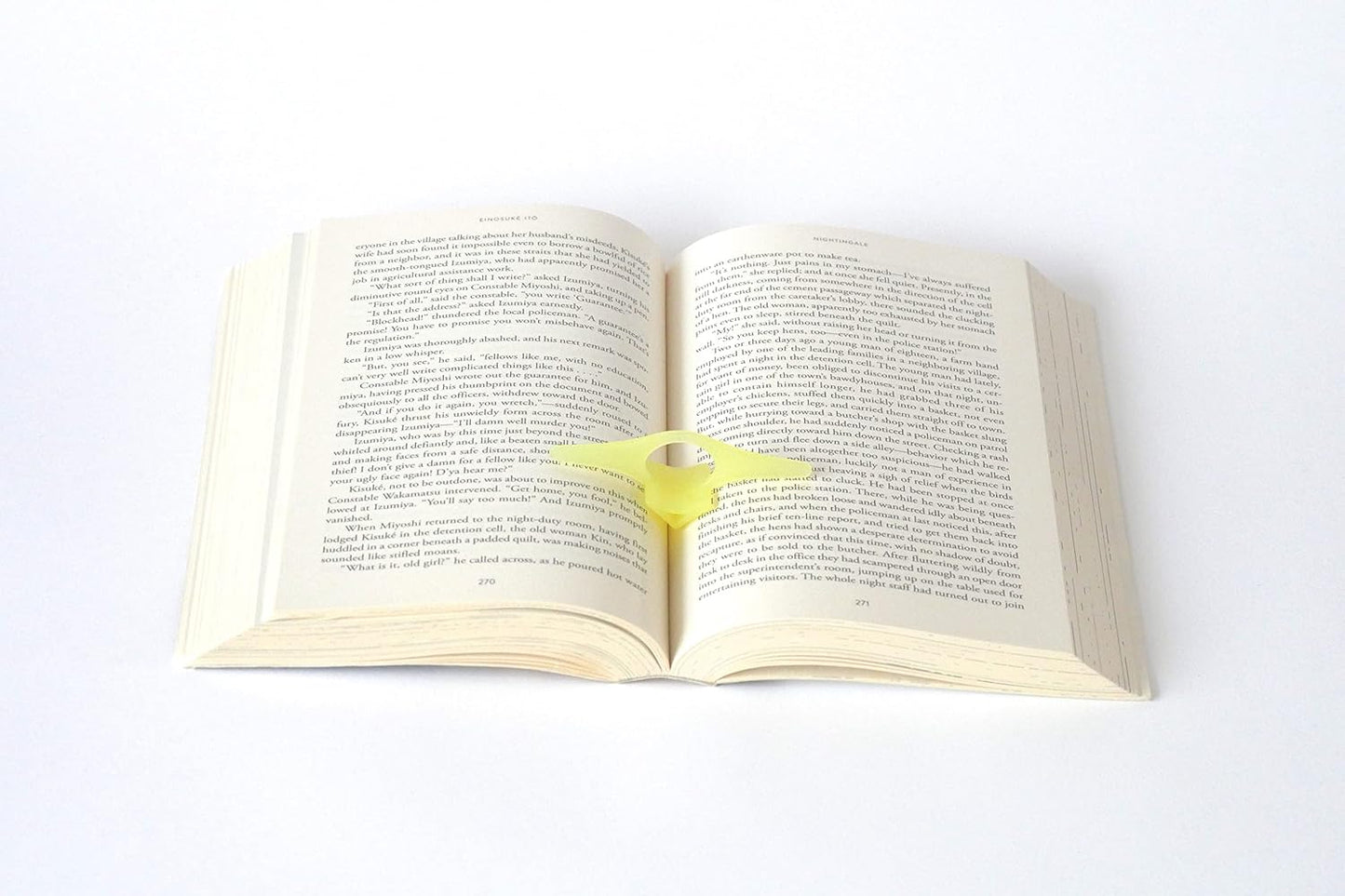 Book Page Holder and Bookmark - Large Set of 3 (Assorted Colors) - Literary Gifts, Gift for Readers, Reading Accessories