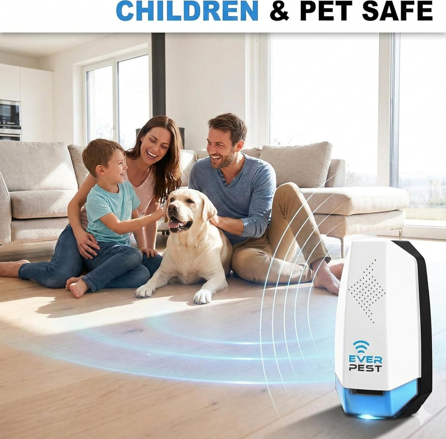 Ultrasonic Pest Repeller Control Plug in 2 Pack- Electronic Insect Defender - Roach Bed Bug Mouse Mosquito - Indoor Reject - for Cockroach Ants Mice Fly Rat Bedbug