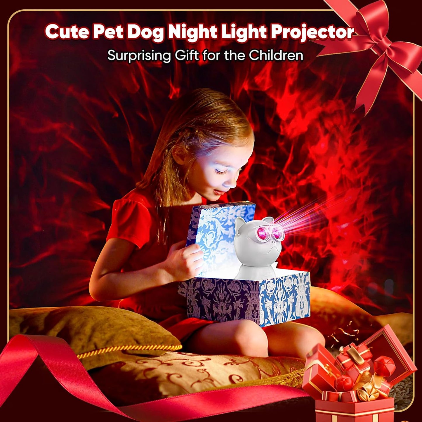 Galaxy Projector for Bedroom, Night Light for Kids, Nebula Ceiling Galaxy Light Projector with Timer and Remote, Gifts for Birthday, Christmas (Oval)