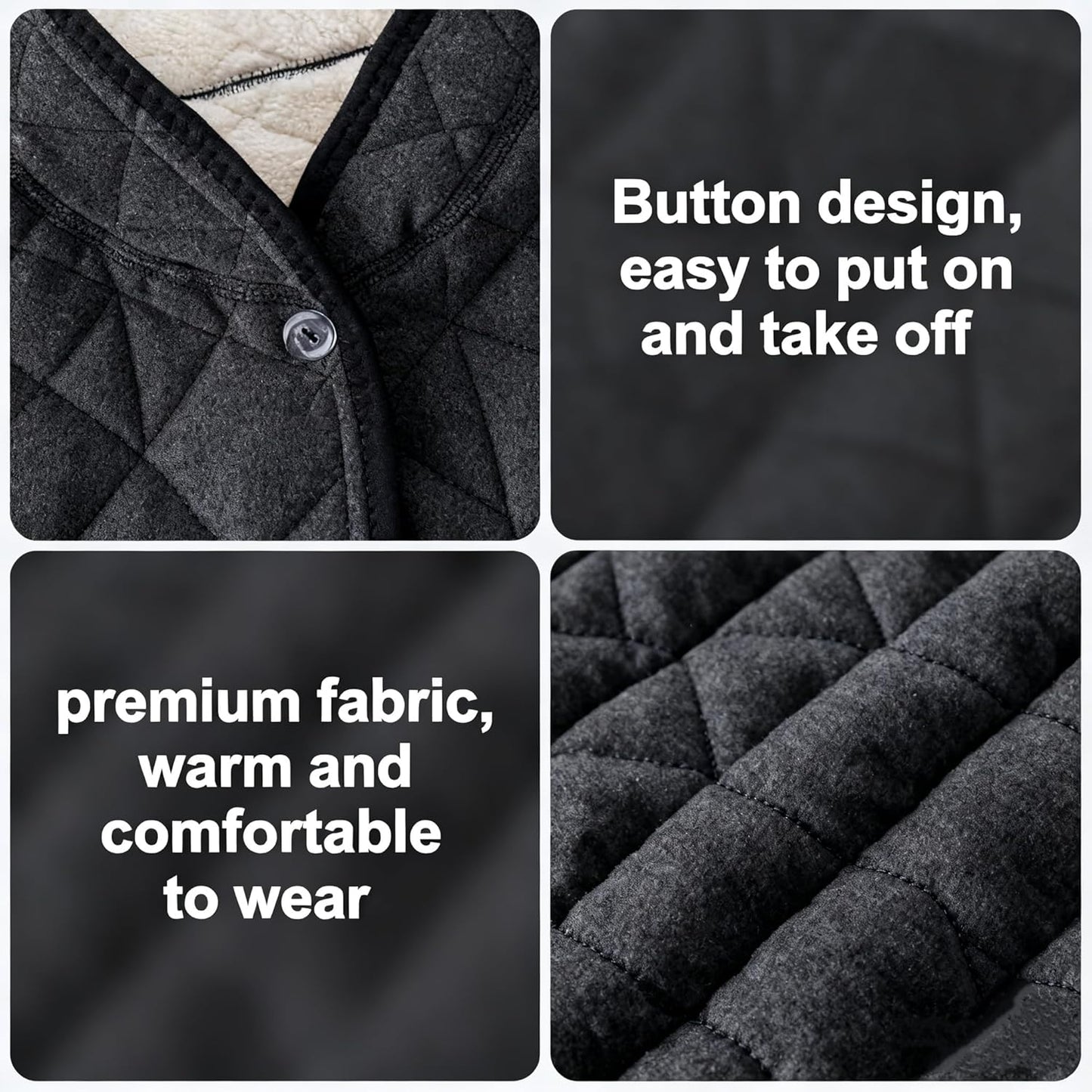 Women Warm Shoulder Cape Winter Thick Fleece Shoulder Wrap Shawl Thermal Neck Back Warmer Windproof Plush Pad