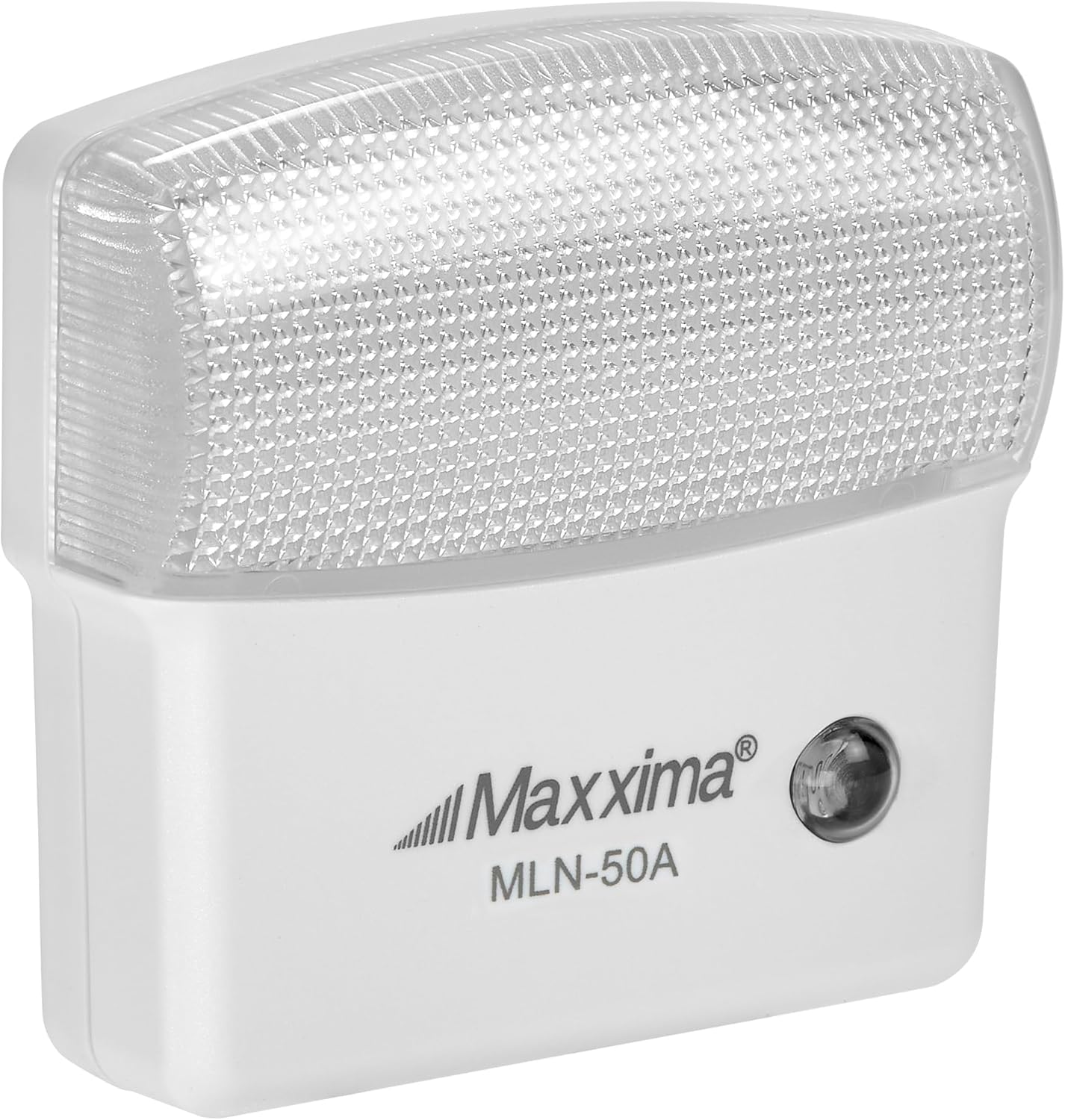 Maxxima LED Night Light with Dusk to Dawn Sensor - Featuring 25 Lumens, Plug In, Ideal for Bedrooms, Bathrooms, Basements, Hallways, and Senior Living, Amber Light - 2 Pack