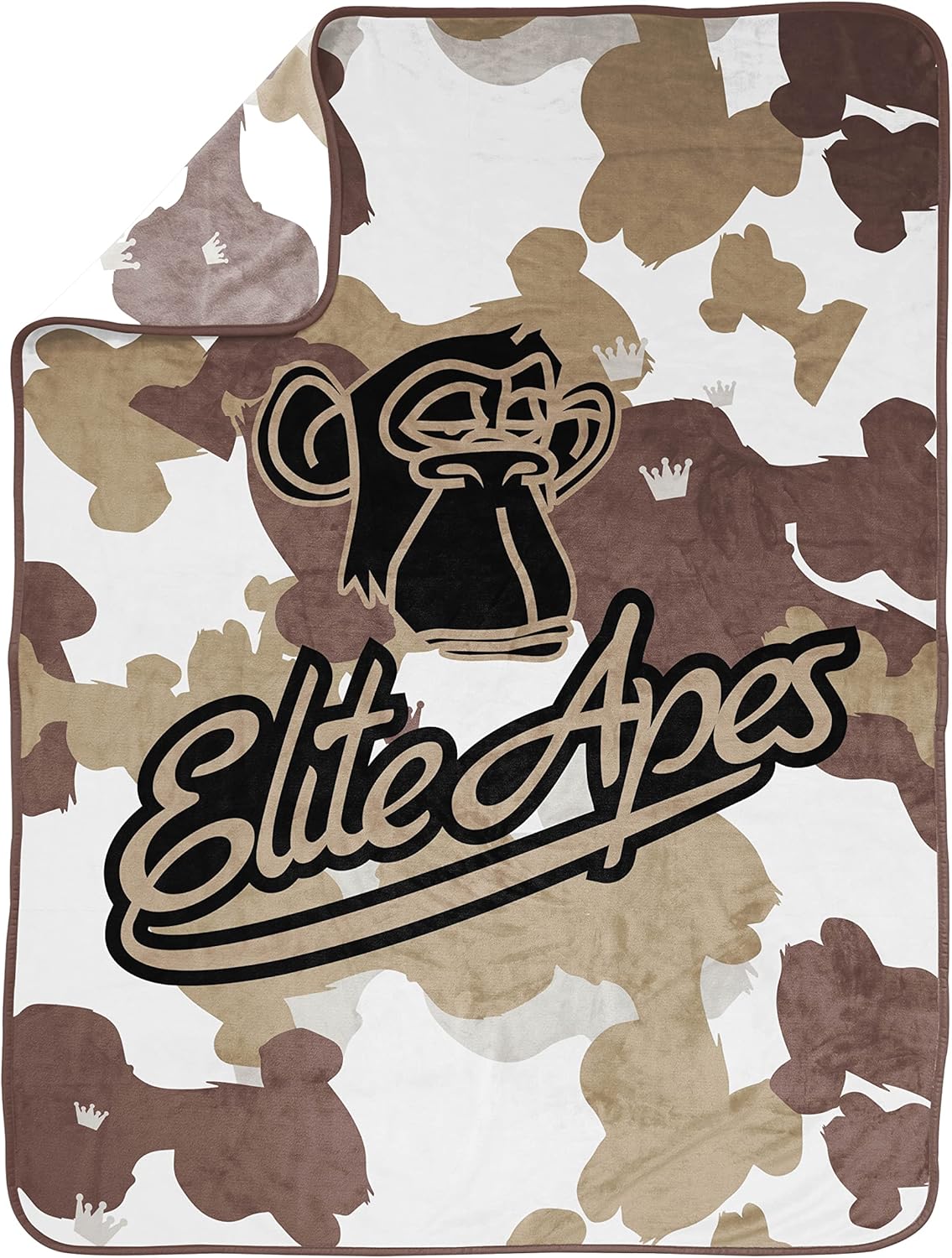 Jay Franco Elite Apes Urban Vibes Plush Throw Blanket -Measures 46 x 60 Inches - Fade Resistant Super Soft Fleece
