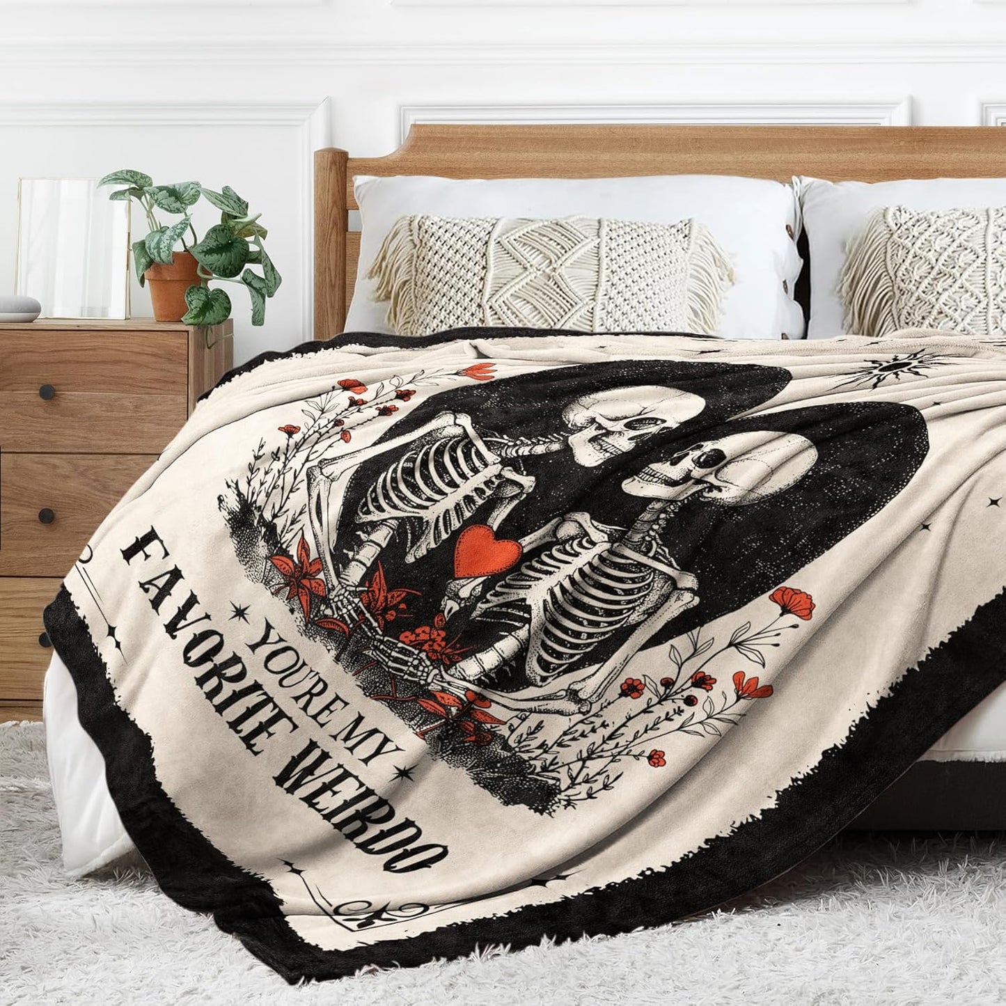 Gifts for Him Her, Anniversary Blanket for Women Men, Birthday Gifts for Boyfriend Girlfriend, I Love You Gift, Engagement, Wedding Gift for Wife, Husband, Couple, 60"X50"