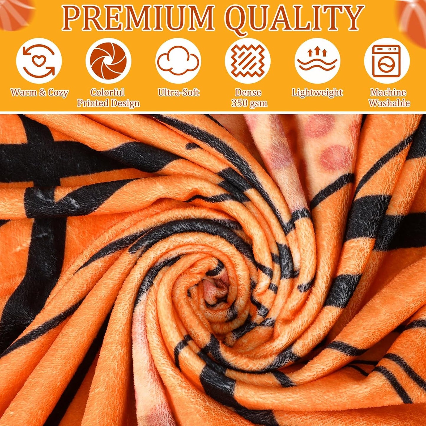 Basketball Bow Blanket for Gifts Girls Sport Lover 50" x 60" Coquette Basketball Throw Blanket Orange Bow Flannel Soft Warm for Fans Team Ball Lover Player Game