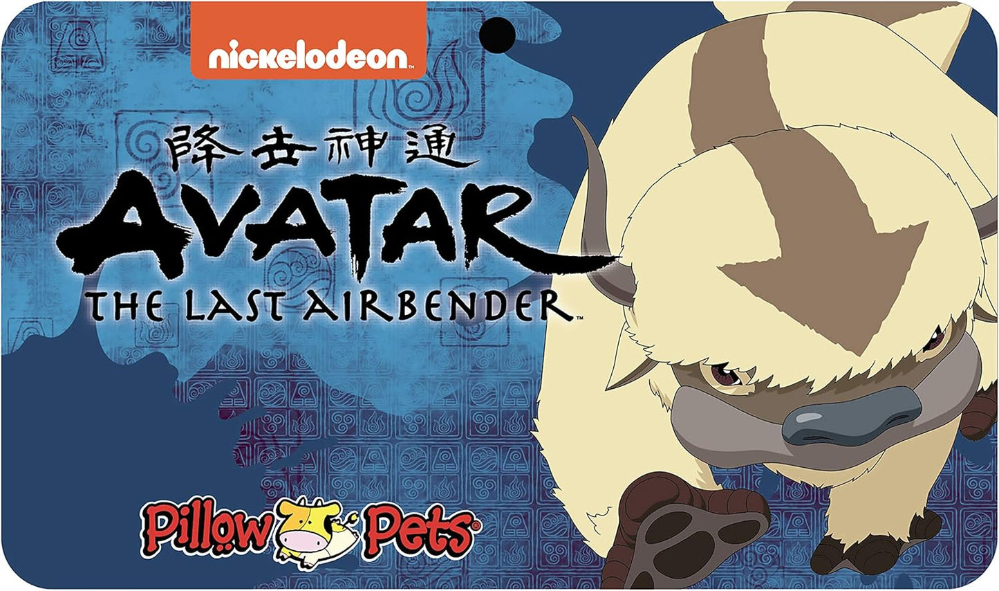 Pillow Pets 16 inch Appa Stuffed Animal, Nickelodeon Avatar The Last Airbender Plush Toy, Gifts for Kids