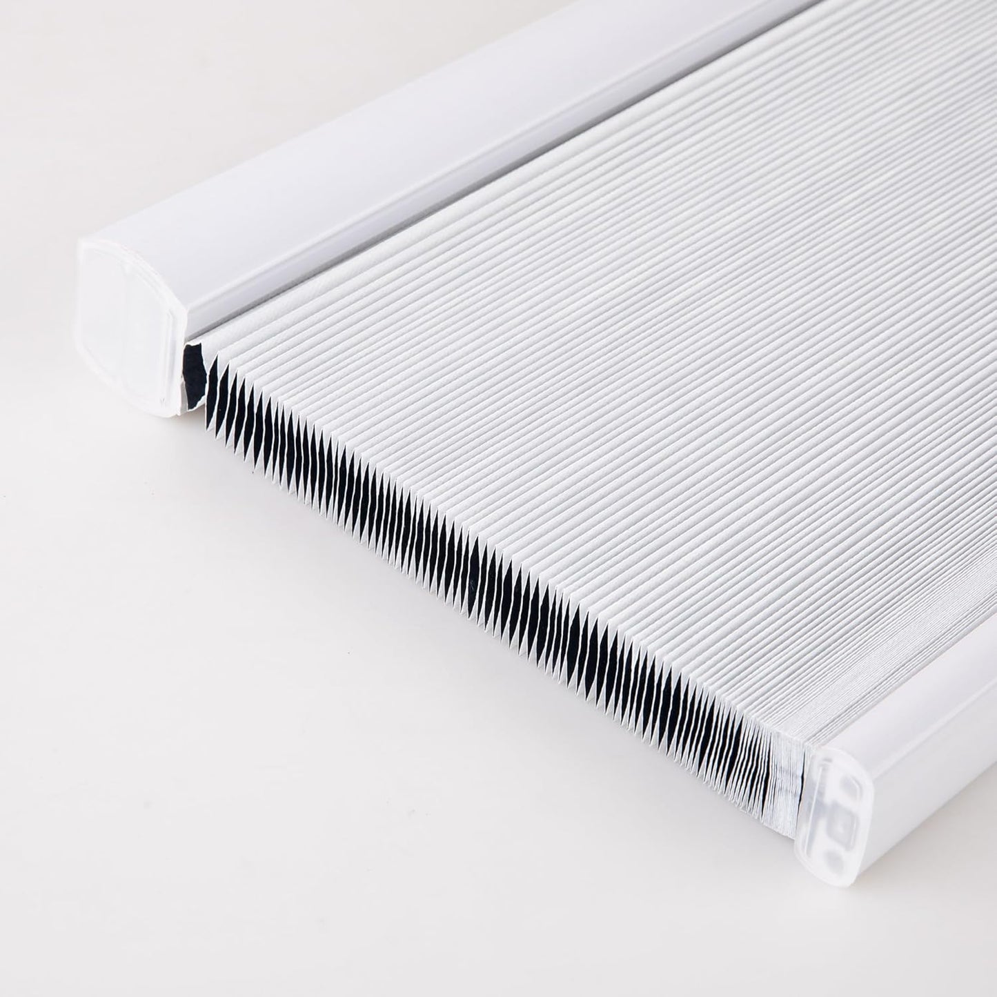 Cellular Shades Cordless Blackout Blinds Honeycomb Window Shades for Bedroom, Blinds for Window and Door, Home and Office, White, 35" W x 72" H SUNFREE