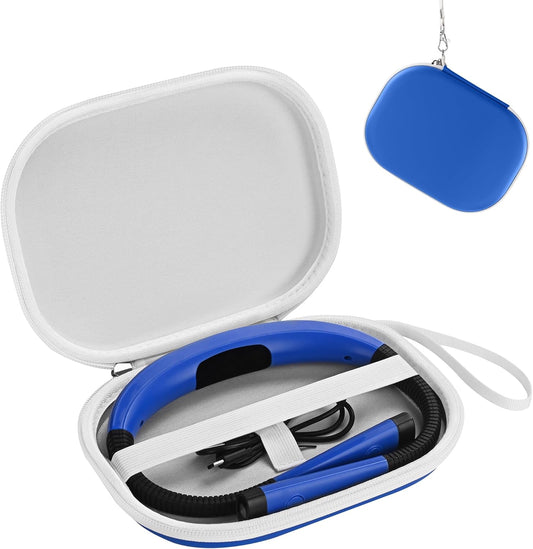 Reading Light Case for Glocusent LITOM LEDGLE TSINGREE, Book Light Case for Reading in Bed, Portable Storage Case for Home Travel (BLUE, SMALL)