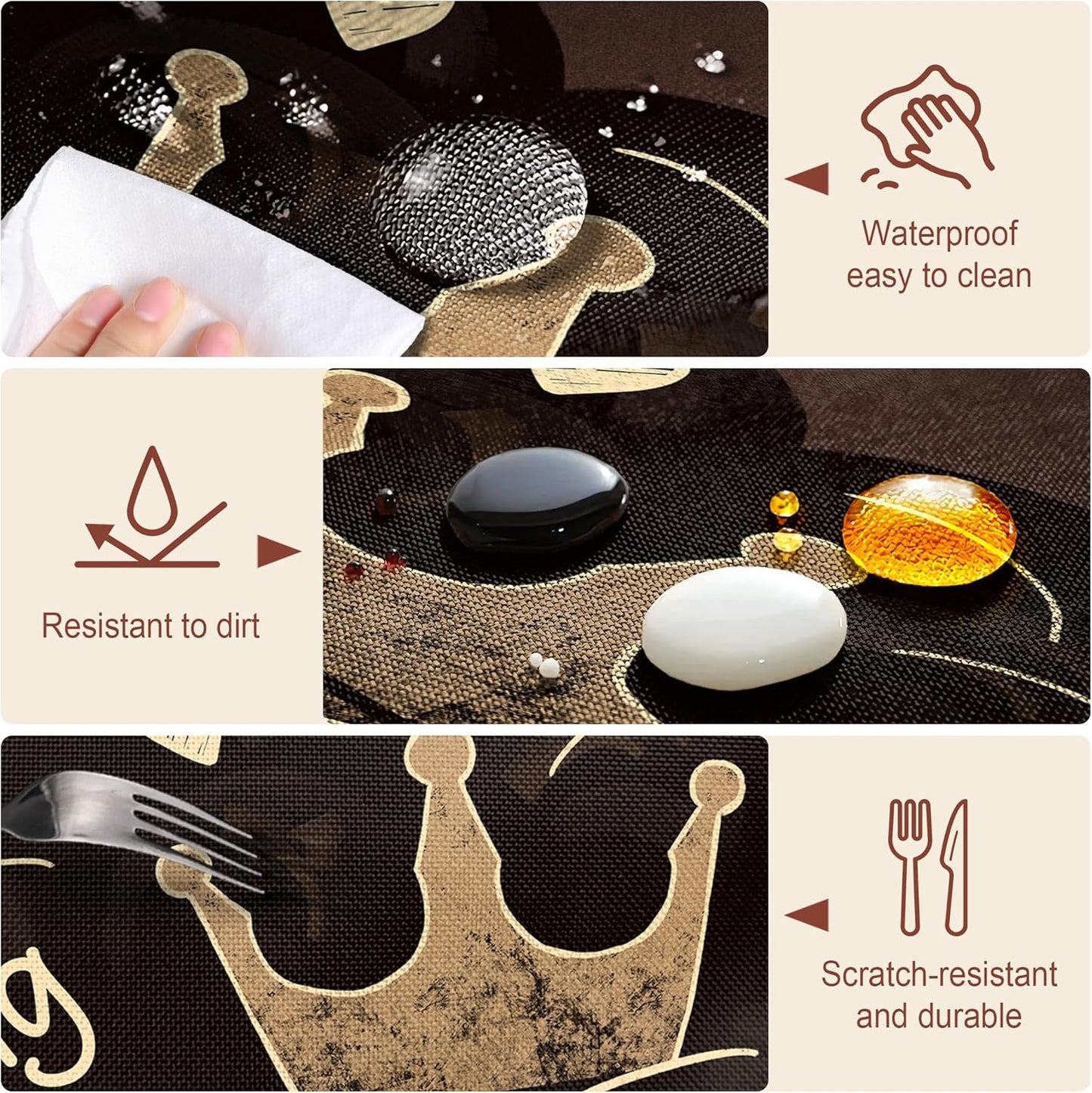 Aprons For Women With Pockets African Art Apron Black Girl Kitchen Adjustable Aprons For Women Waterproof Oil Proof 33x28in