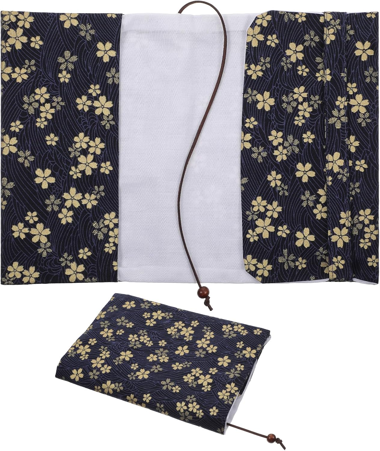 Book Covers for Paperbacks,Book Cover Protector Adjustable Fabric Fit A5 Size 5.5x8.2 Inch Paperbacks for Hardcover Softcover Novels Protection