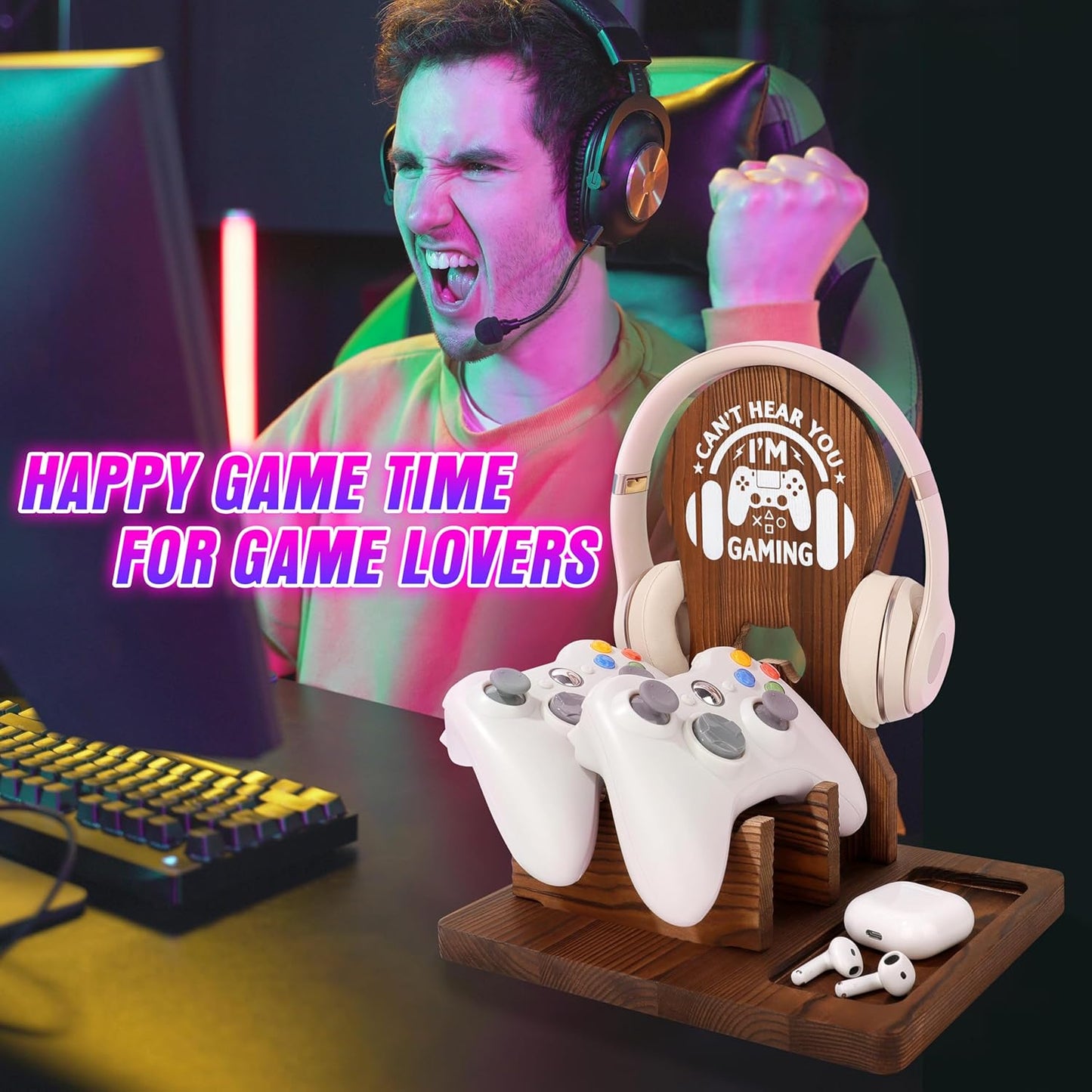 Teen Boy Boyfriend Gamer Gifts, Gaming Stuff Gifts for Boyfriend, Fathers Day Birthday Christmas Valentine Gifts for Gamers Men Boy Son