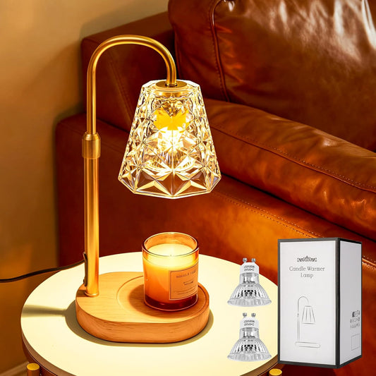 Candle Warmer Lamp with Timer, Birthday Gifts for Women Mom, House Warming Gifts New Home, Wax Melt Warmer for Scented Jar