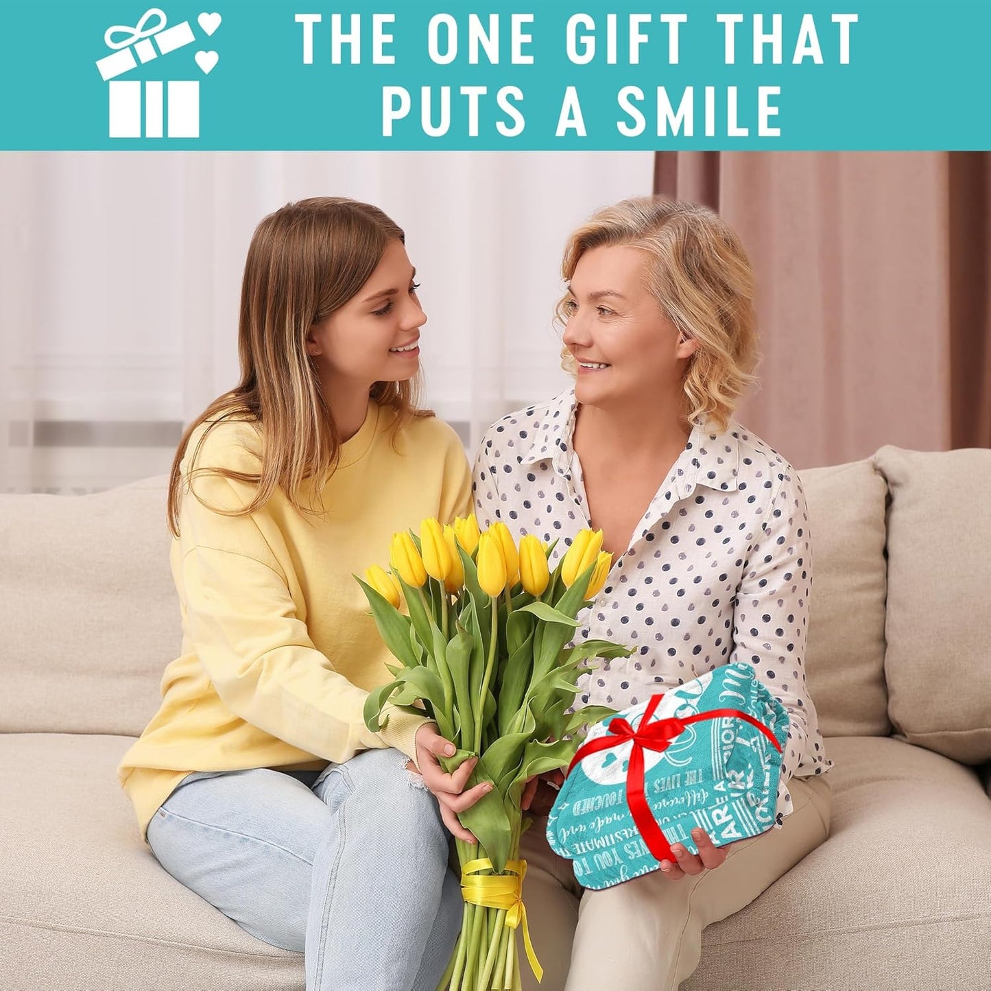 Get Well Gifts for Women After Surgery, Breast Cancer Gifts for Woman, Thinking of You Gifts for Women, Feel Better Gifts for Woman Green Throw Blanket 60"x50"