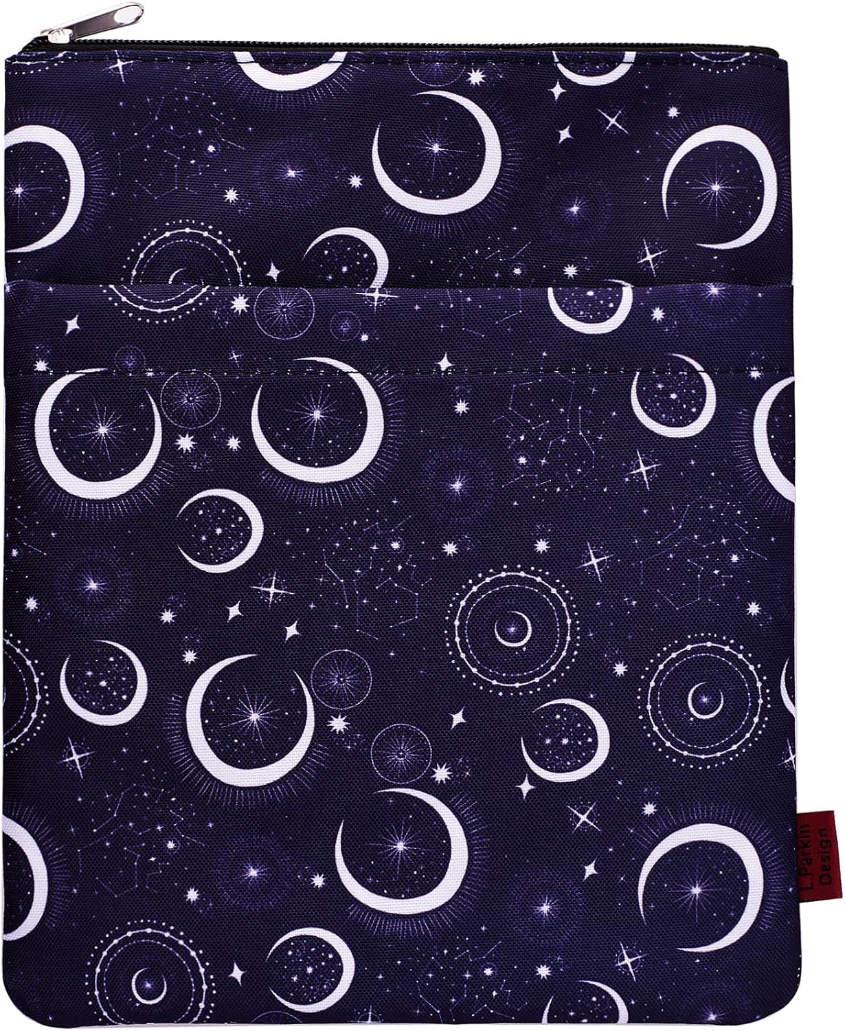 Book Sleeve for Book Lovers, Bookish Book Protector, Book Covers for Paperbacks, Washable Fabric, Book Sleeves with Zipper, Medium 11 Inch X 8.7 Inch