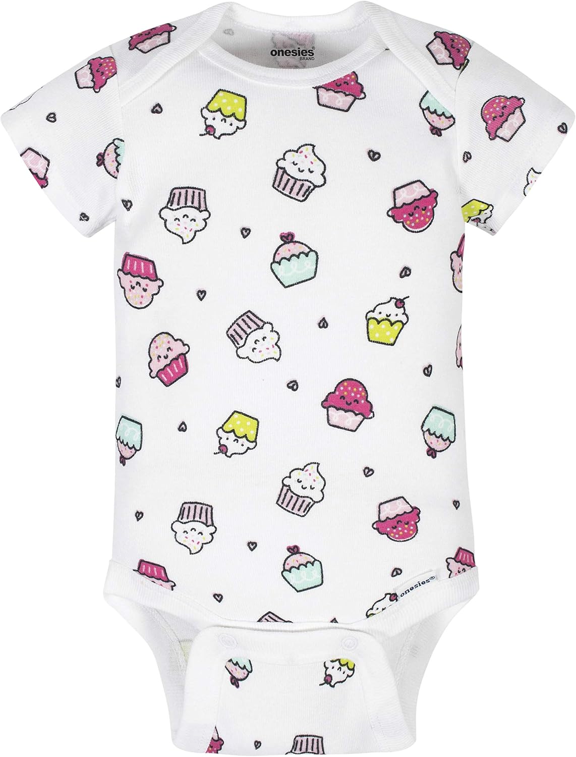 Onesies Brand baby-girls 8-pack Short Sleeve Mix & Match Bodysuits