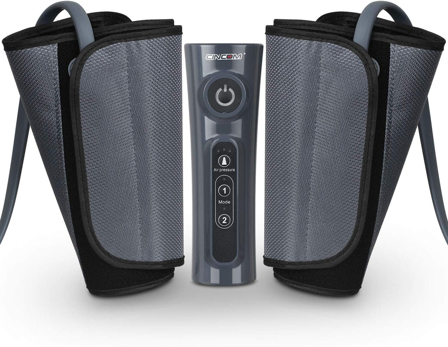 CINCOM Leg Massager for Circulation and Pain Relief, Air Compression Calf Massager with 2 Modes 3 Intensities Helpful for RLS Edema and Muscle Soreness