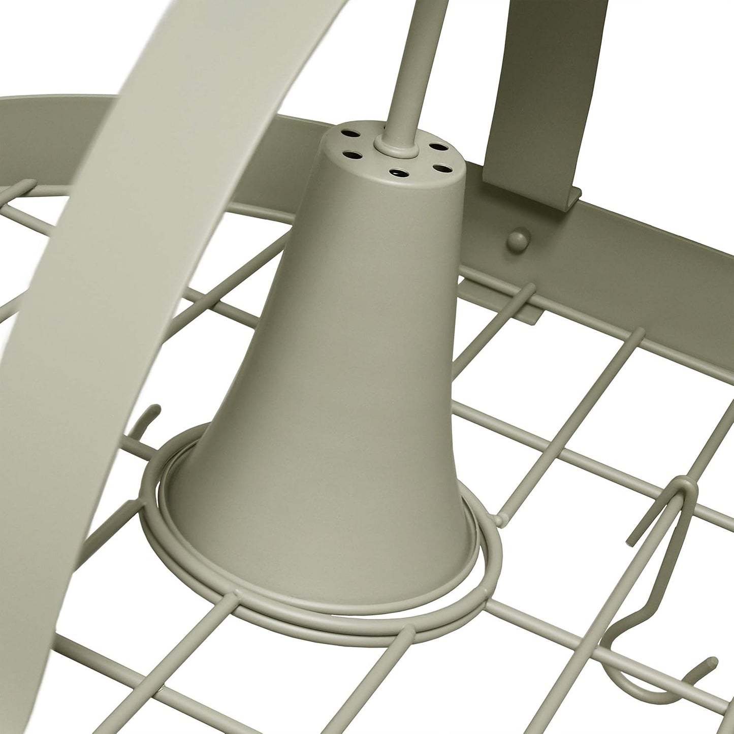 Elegant Designs PR1000-SLT Home Collection 2 Light Kitchen Pot Rack with Downlights, Slate Gray