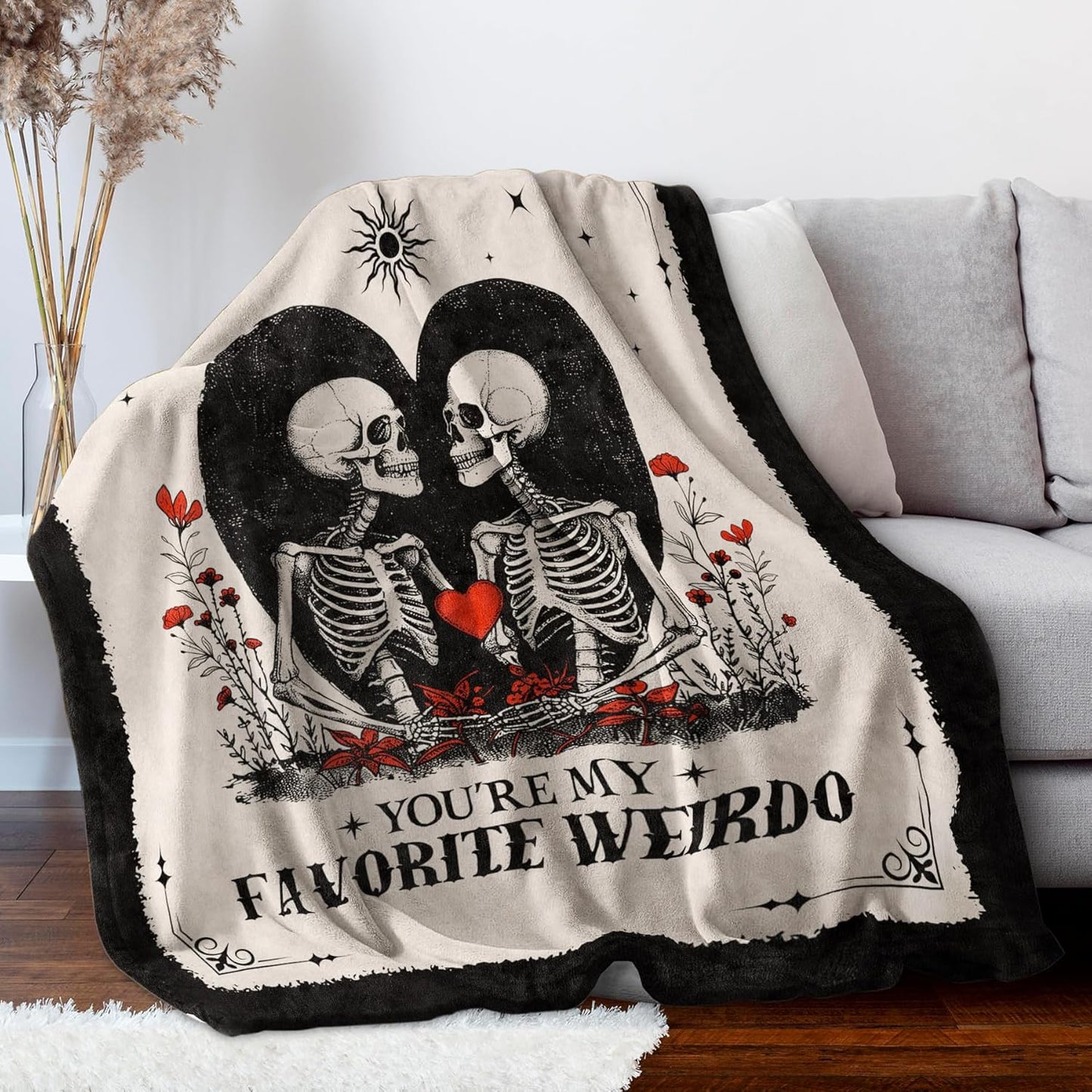 Gifts for Him Her, Anniversary Blanket for Women Men, Birthday Gifts for Boyfriend Girlfriend, I Love You Gift, Engagement, Wedding Gift for Wife, Husband, Couple, 60"X50"