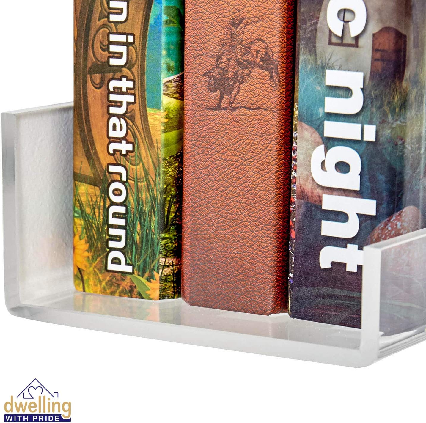 Acrylic Shelf 36 Inch (2Pack) - Acrylic Bookshelf for Toys & Books - Spice Rack & Floating Display - Acrylic Floating Shelves for Makeup & Cosmetic Product - Clear Acrylic Shelf for Books & Magazines