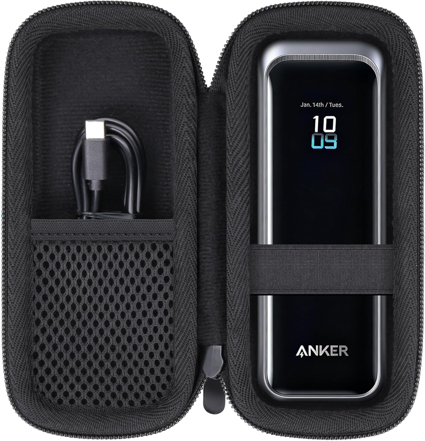 for Anker Prime Power Bank 20100mAh 220W Portable Charger Hard Travel Case,Portable Case Compatible with 20,100mAh 3-Port Portable Charger with 220W Output(Only Case)