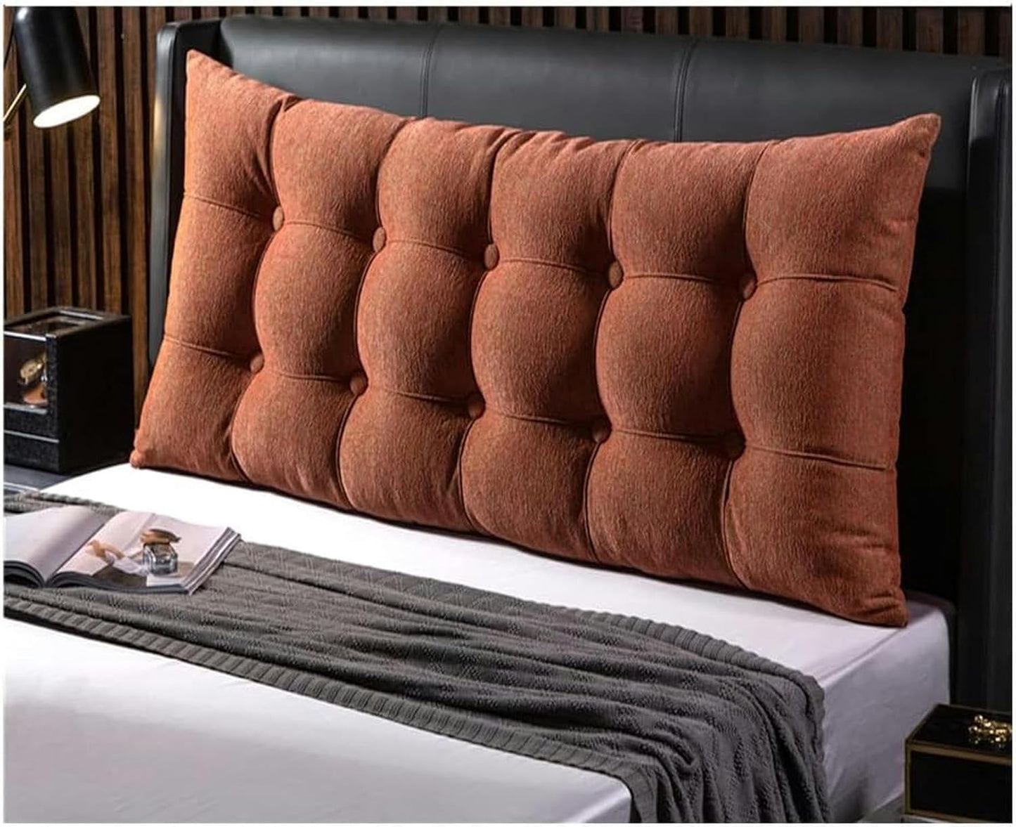 Bedside Cushion Headboard Backrest Reading Cushy Bed Wedge Pillow Bedside Cushion Bolster Backrest Positioning Support Pillow for Sofa Bed headboard Cushion Wall Pillow-1