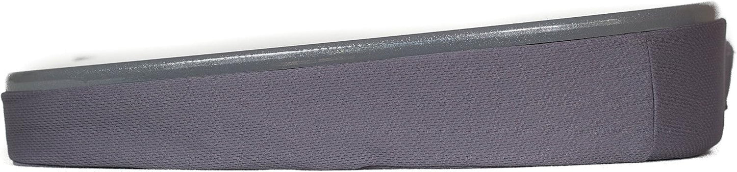 Sofia + Sam Mini Lap Desk with Memory Foam Cushion | Handle | Fits Laptops Up to 15" | Work from Home | Silver | Portable Travel Desk | Reading Writing and Coloring