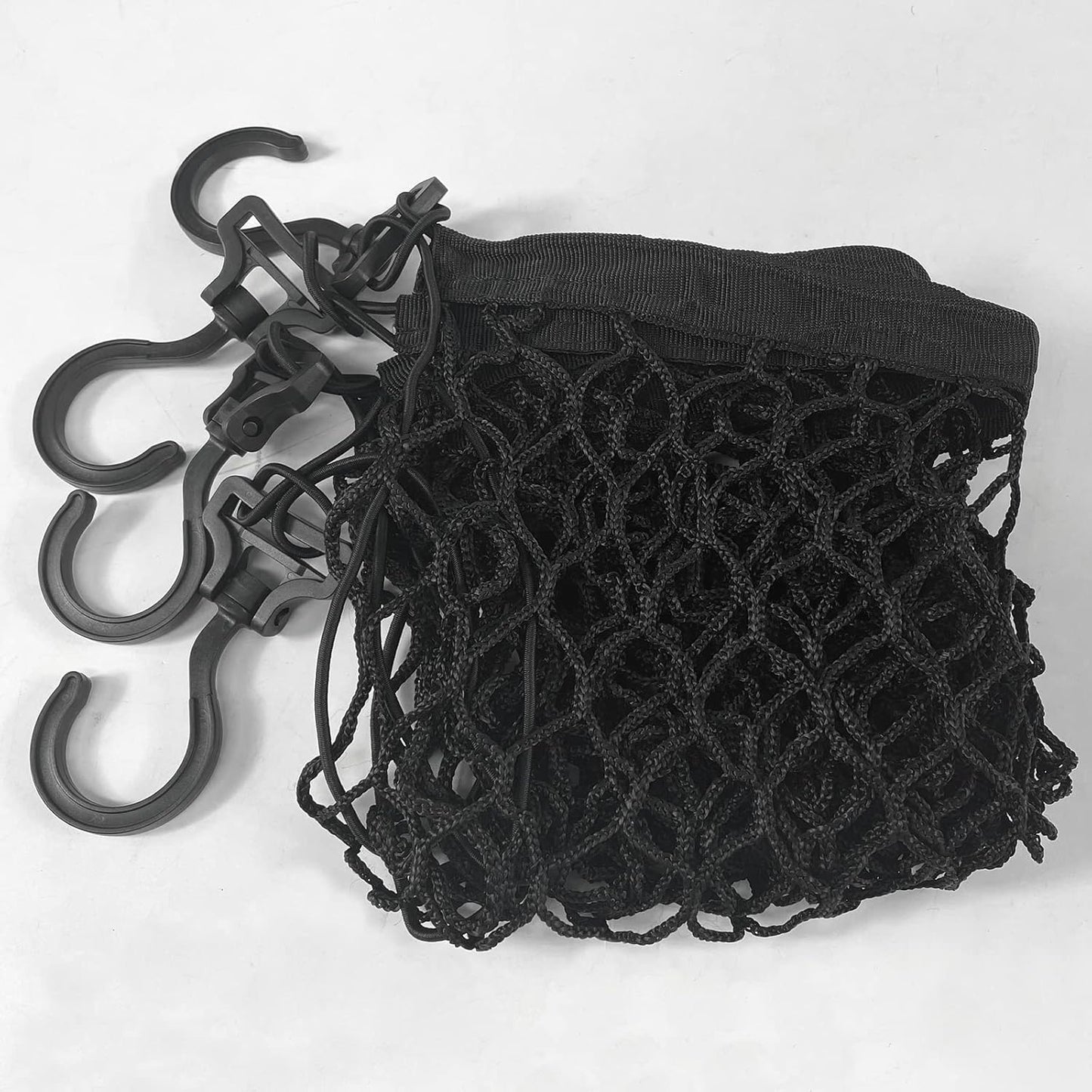 Cargo Net for Beach Cart, Car Cargo Nets for Utility Folding Wagon, Garden Cart, Folding Trolley Cart with Storage Bag, Made of Heavy Duty Nylon Net / 38"X32"