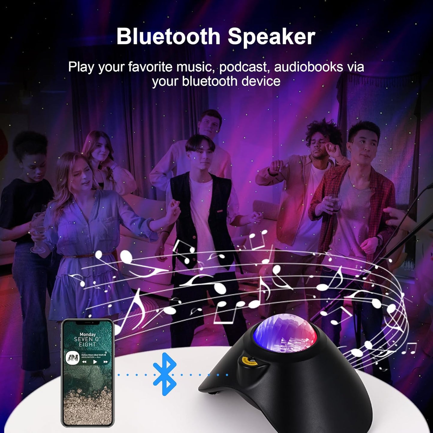 Galaxy Projector, Northern Galaxy Light Aurora, Star Projector with Timer and Remote Control, Night Lights LED for Bedroom Room Decor, Gifts for Kids, Adults, Christmas, Birthday