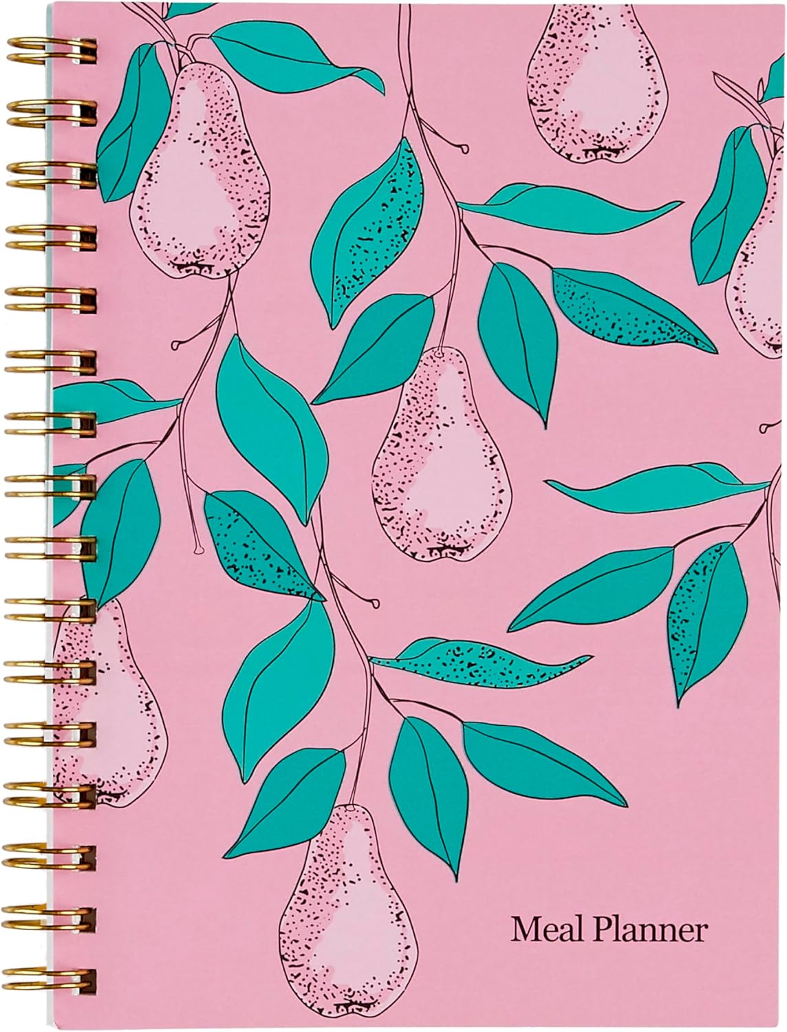 Erin Condren Inspired Collection A5 Weekly Meal Planner, Includes Shopping List Trackers