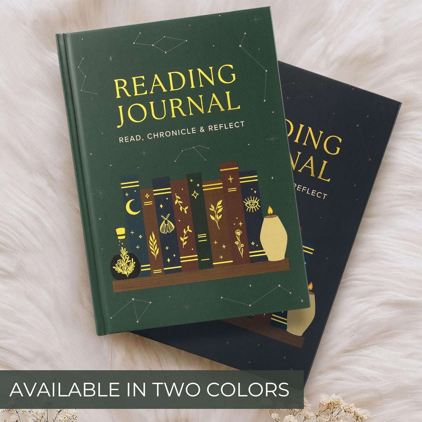 ZICOTO Beautiful Reading Journal for Book Lovers - Sturdy Hard Cover Journal Makes a Great Gift for Readers - The Perfect Tracker with Reading Log & Review Pages For Keeping Notes on Your Favorite Books