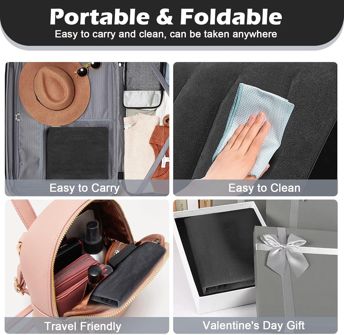 Portable Inflatable Wedge Pillow for Sleeping - 2 Pack Body Positioner for Body Support,18in Adjustable Camping Cushion,Lightweight Bed Back Elevation Partner Traveling Pillows,Fast Inflation Wedges