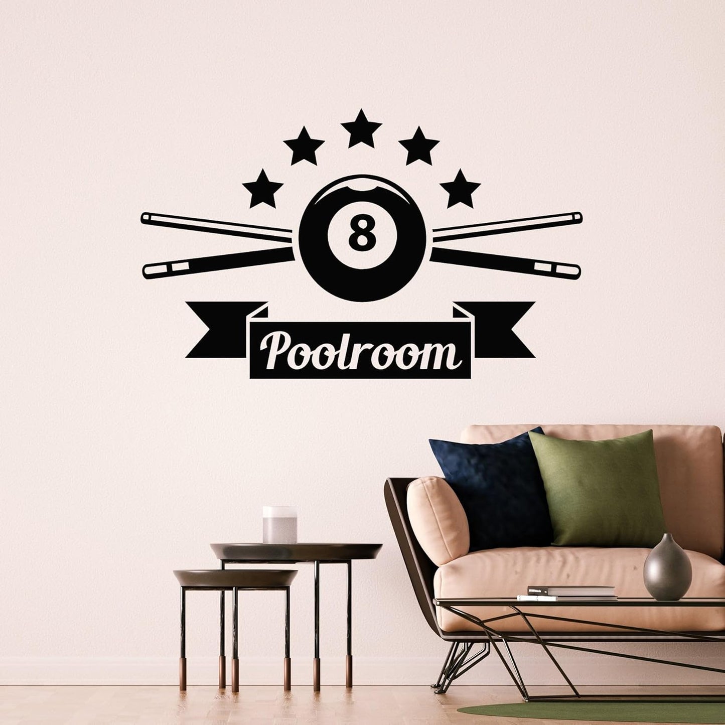 Vinyl Wall Decal Reading Room Library Books Club Quote Words Stickers Mural Large Decor (L109) Black
