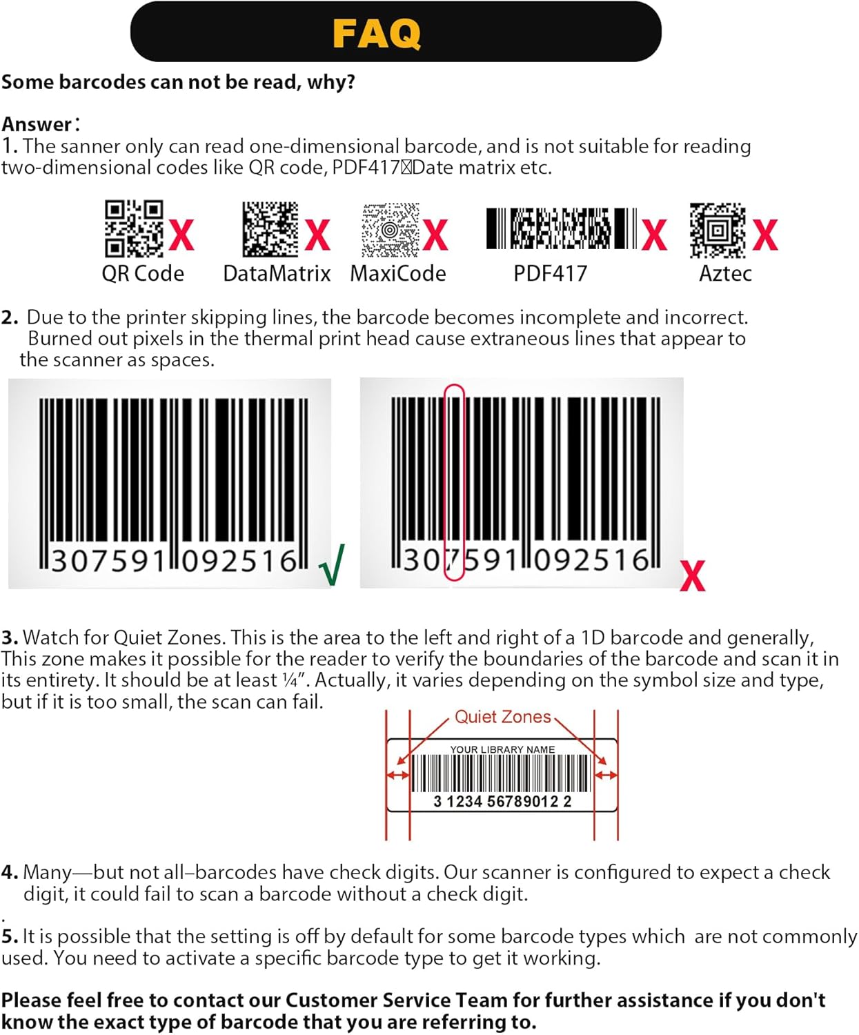 NADAMOO Wireless Barcode Scanner 328 Feet Transmission Distance USB Cordless 1D Laser Automatic Barcode Reader Handhold Bar Code Scanner with USB Receiver for Store, Supermarket, Warehouse - Violet