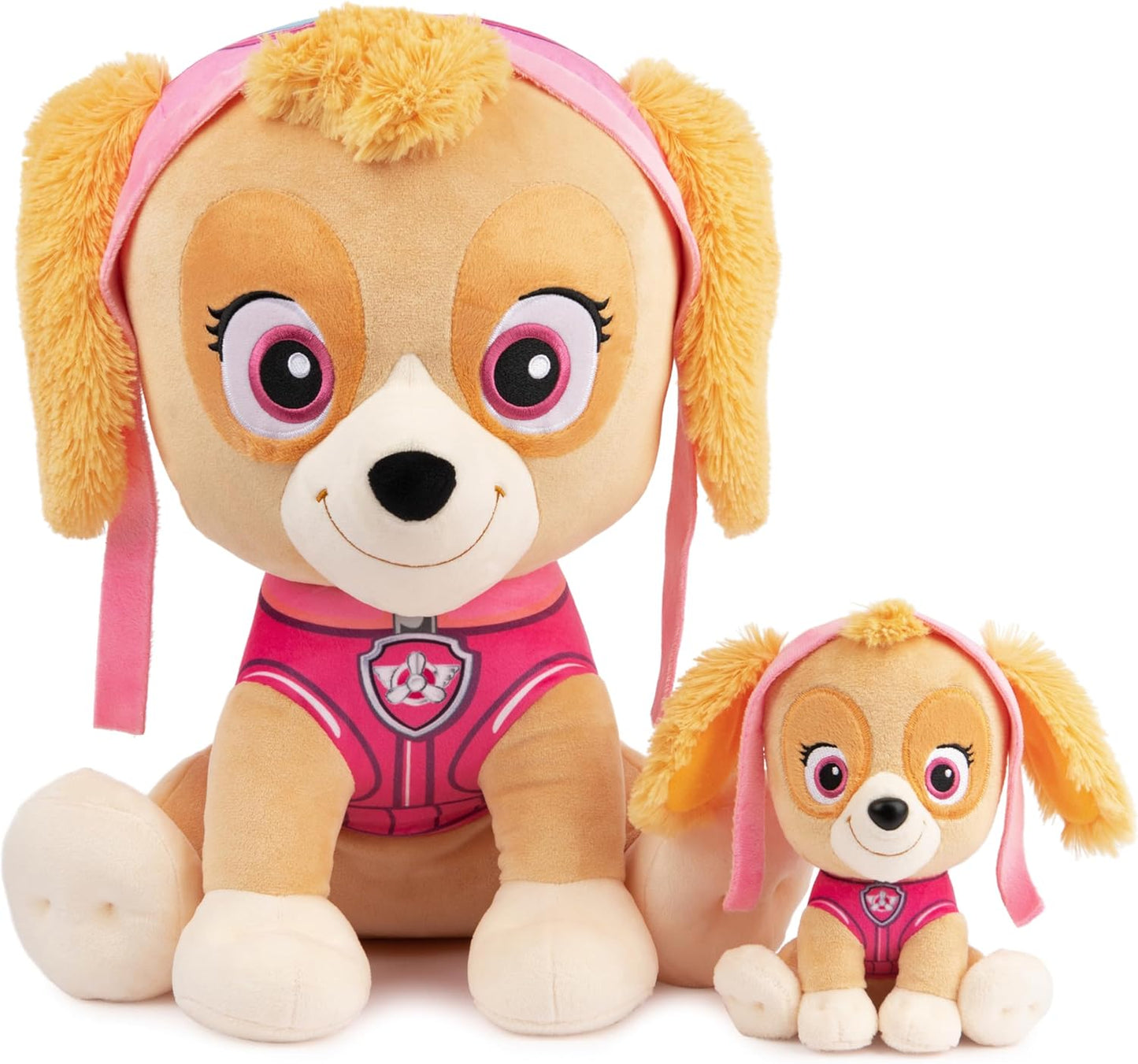 GUND Official PAW Patrol Skye in Signature Aviator Pilot Uniform Plush Toy, Stuffed Animal for Ages 1 and Up, 6" (Styles May Vary)