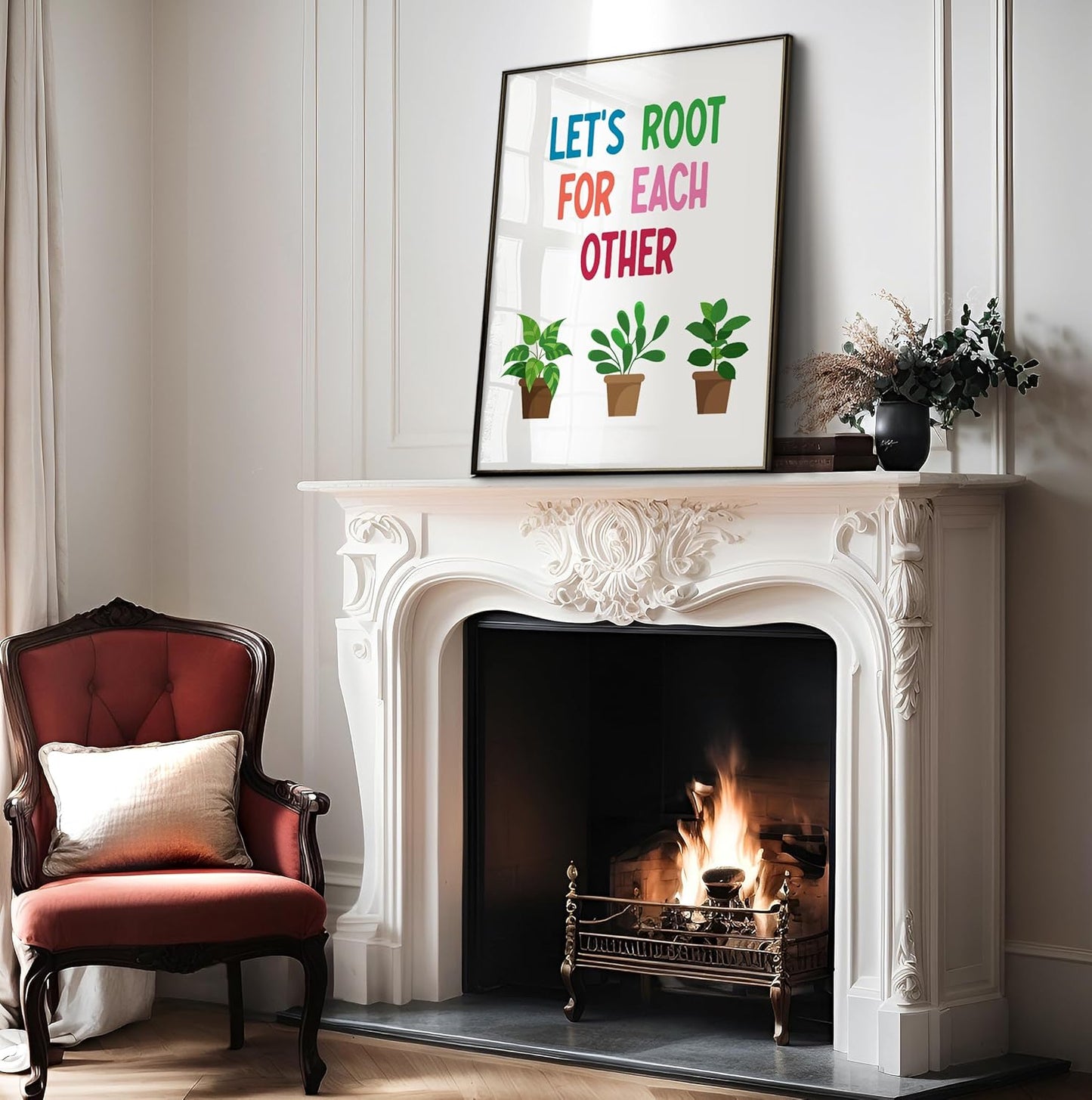 Poster Master Welcome Readers Poster - Educational Print - Typography Art - Library Illustration - Playroom Design - Reading Graphic - Colorful Kid's Room or Classroom Decor - 8x10 UNFRAMED Wall Decor