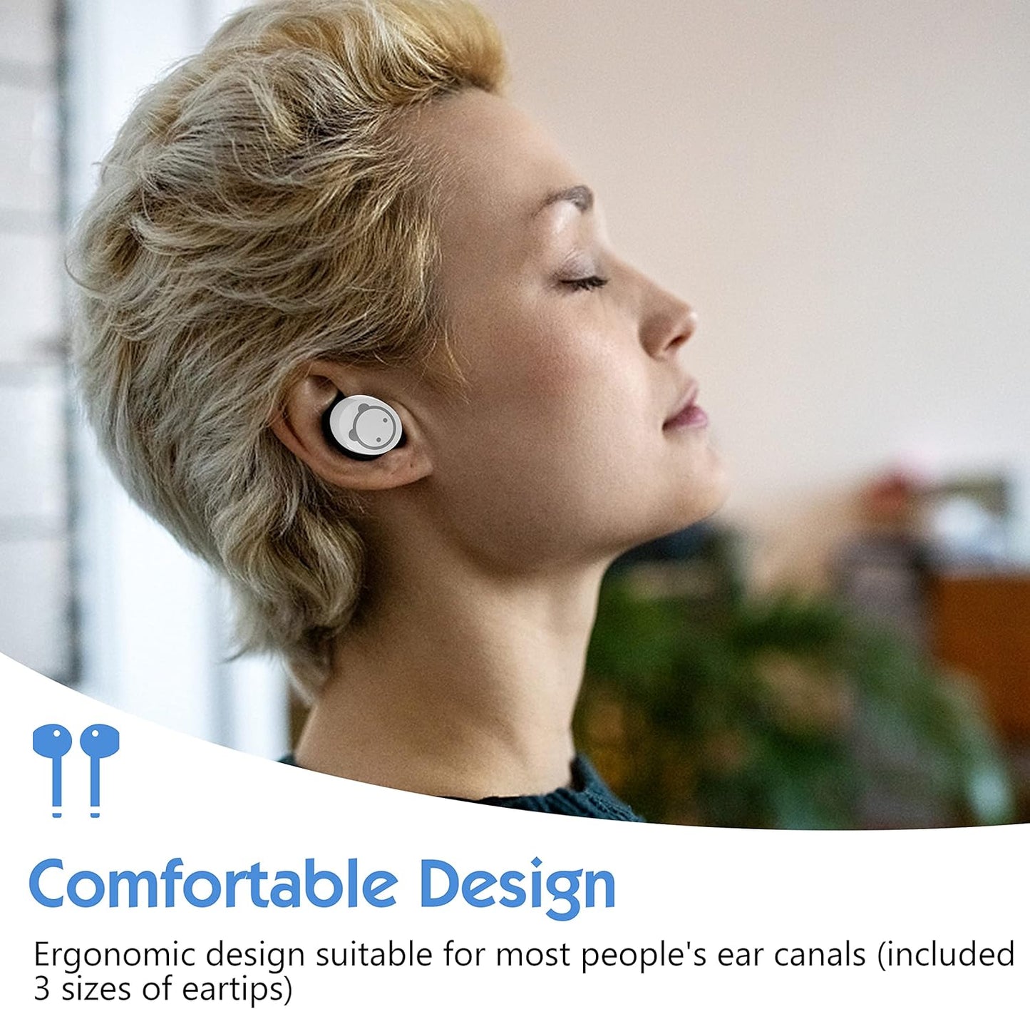 Kids Earbuds Bluetooth Lightweight Foldable Wireless Headphones for Kids, Bulit in Mic, Touch Control, 85dB Safe Volume Limitted, Waterproof Earphones for Boys Girls Tablet Chromebook ipad, Cat