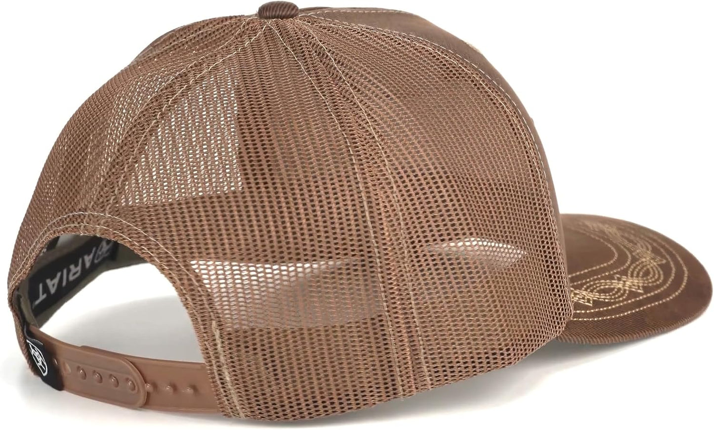 Ariat Men's Black Red Gray Mesh Hat